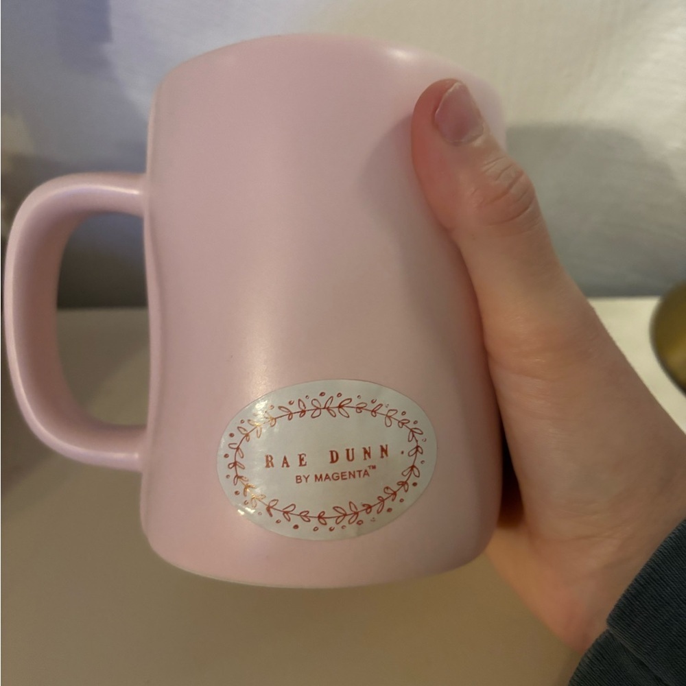 Rae Dunn Blush Pink Valentine’s Day “Soul Mate” Mug - Picture 2 of 5